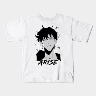 Jin woo Arise Anime Fanart Kids T-Shirt